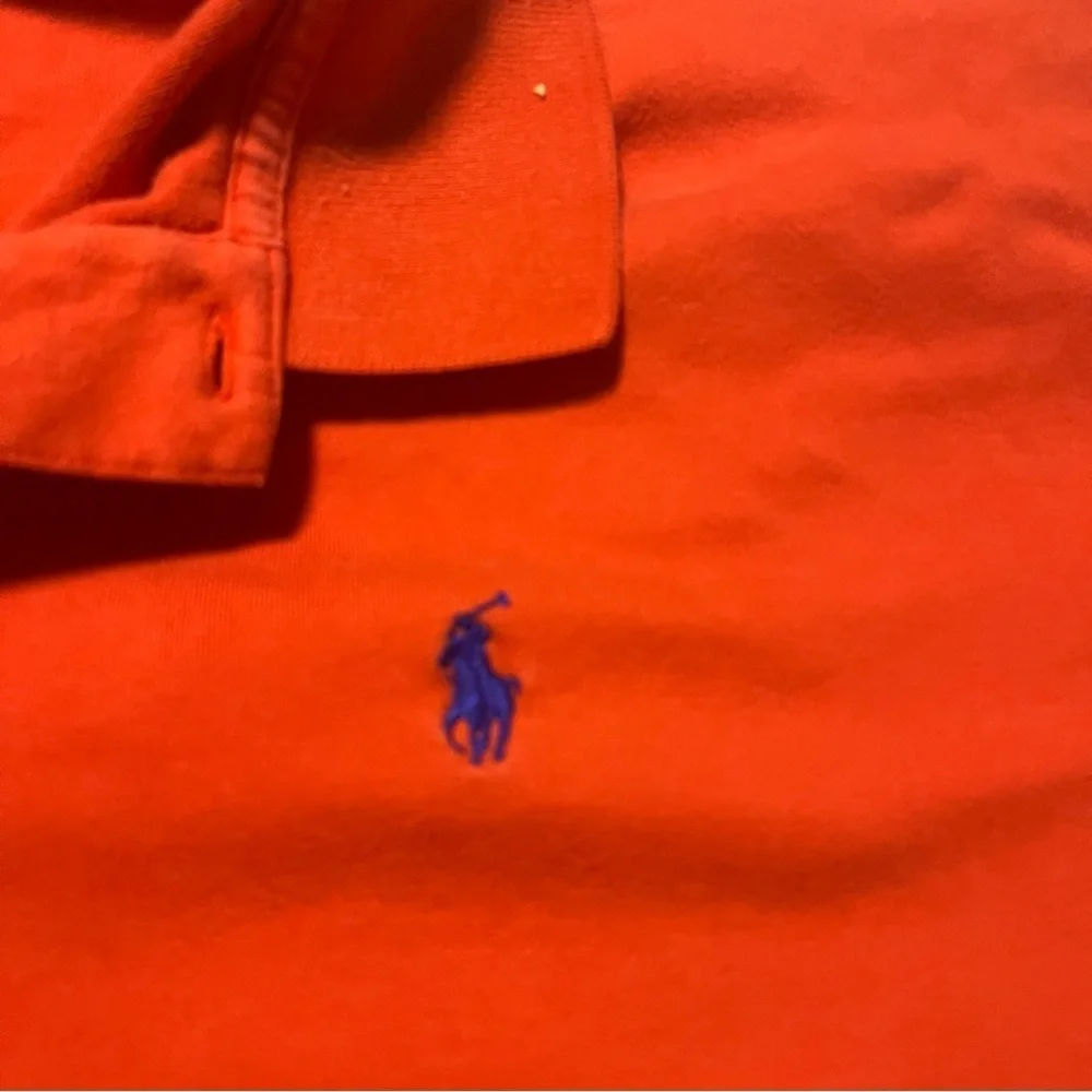 Polo Ralph Lauren Men's Bright Orange Size XXL Big and Tall Preppy Streetwear